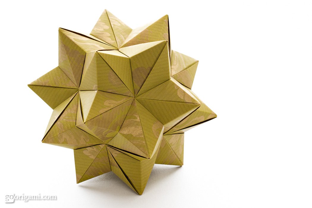 Star Ball by Tomoko Fuse — Modular Origami Go Origami